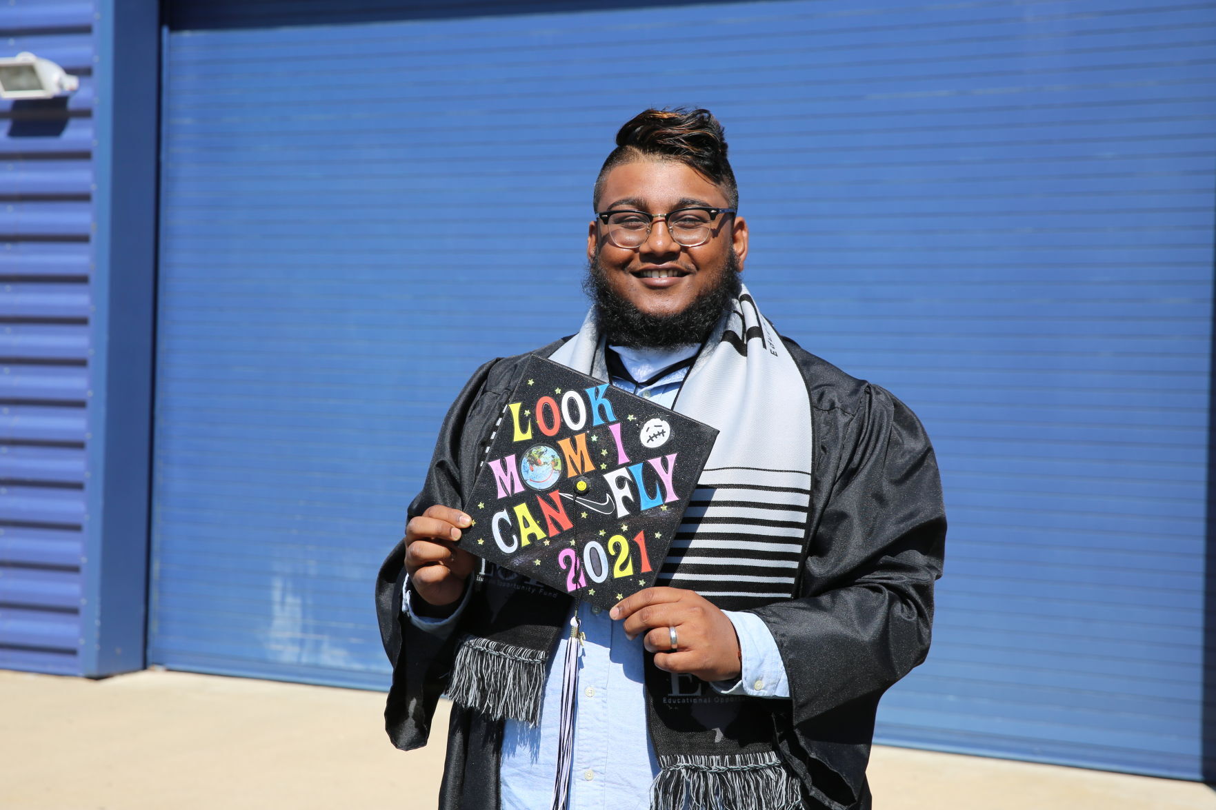 Stockton University commencement Tuesday, May 11, 2021 at the Galloway Township campus